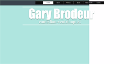 Desktop Screenshot of garybrodeur.com